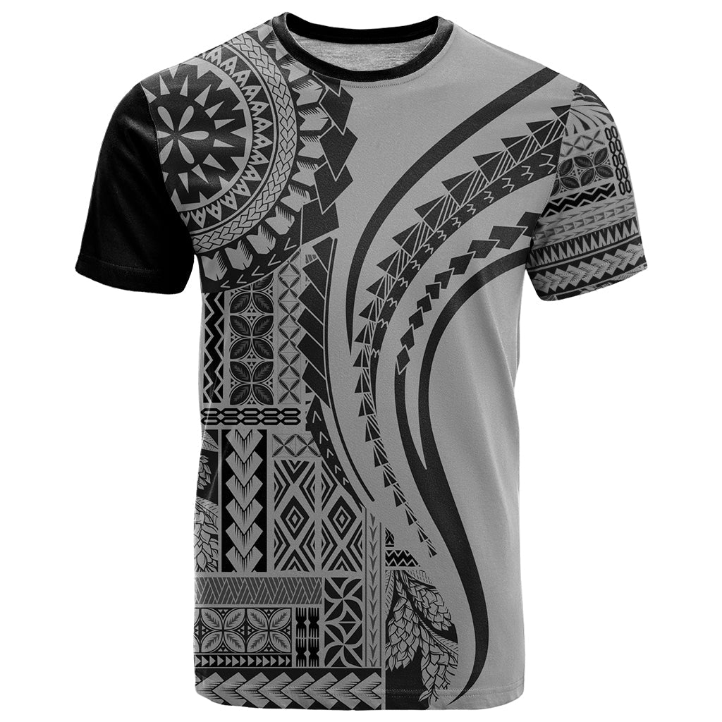 Samoa Siapo Arty T-Shirt Black Style Graphic Tee