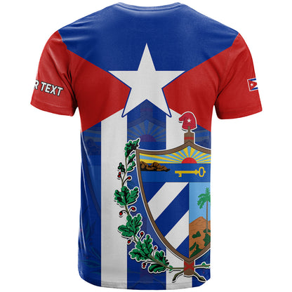 Custom Cuba Simple Coat Of Arms T-Shirt Graphic Tee