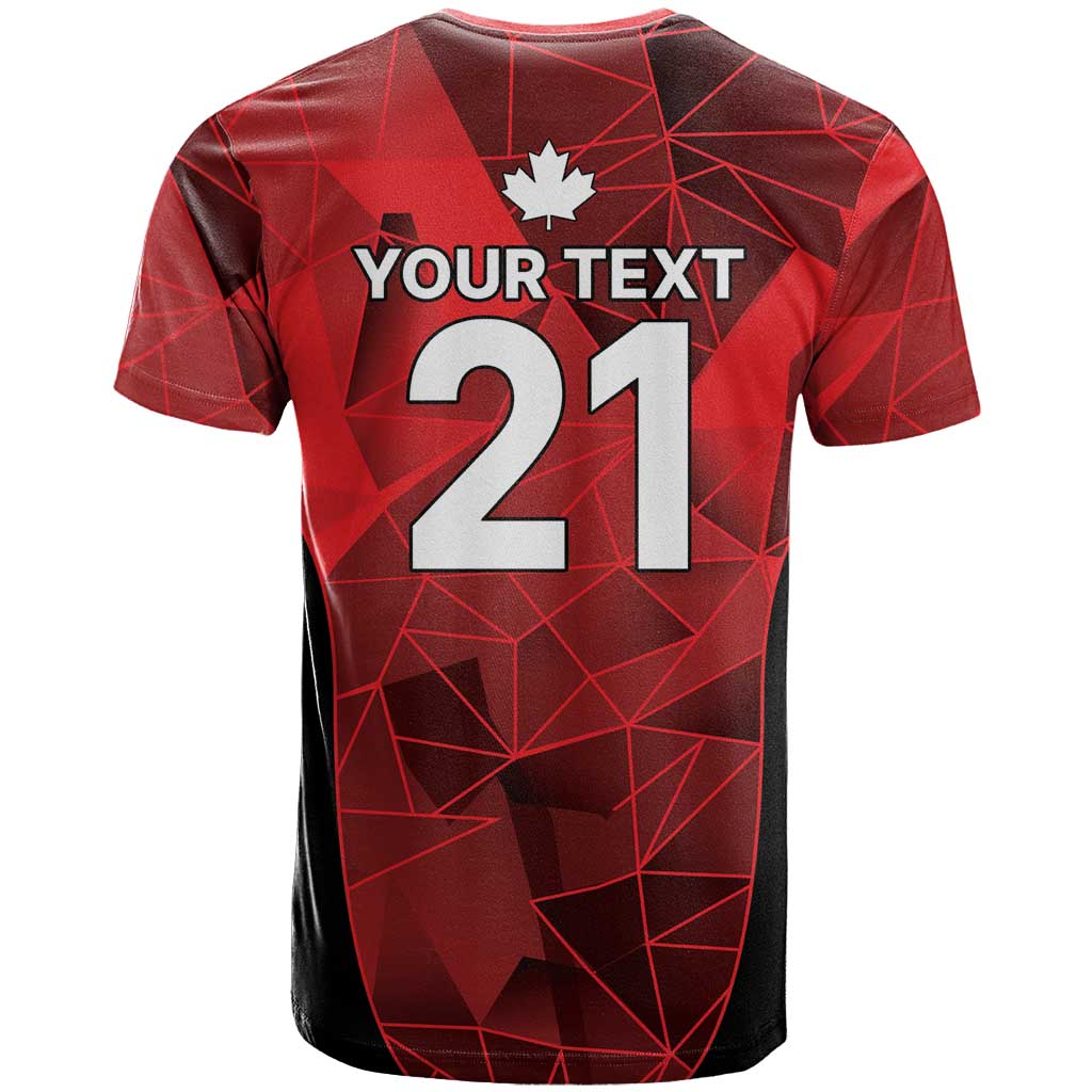 Custom Canada Cricket Spirit 2026 T-Shirt World T20 Edition Graphic Tee