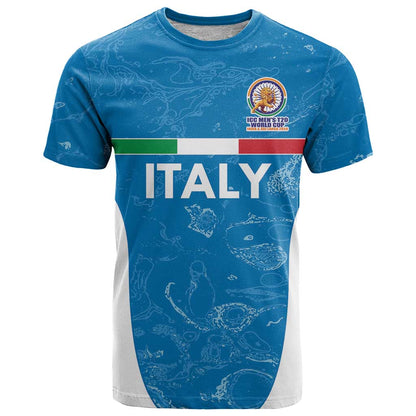 Custom Italy Cricket Spirit 2026 T-Shirt World T20 Edition Graphic Tee