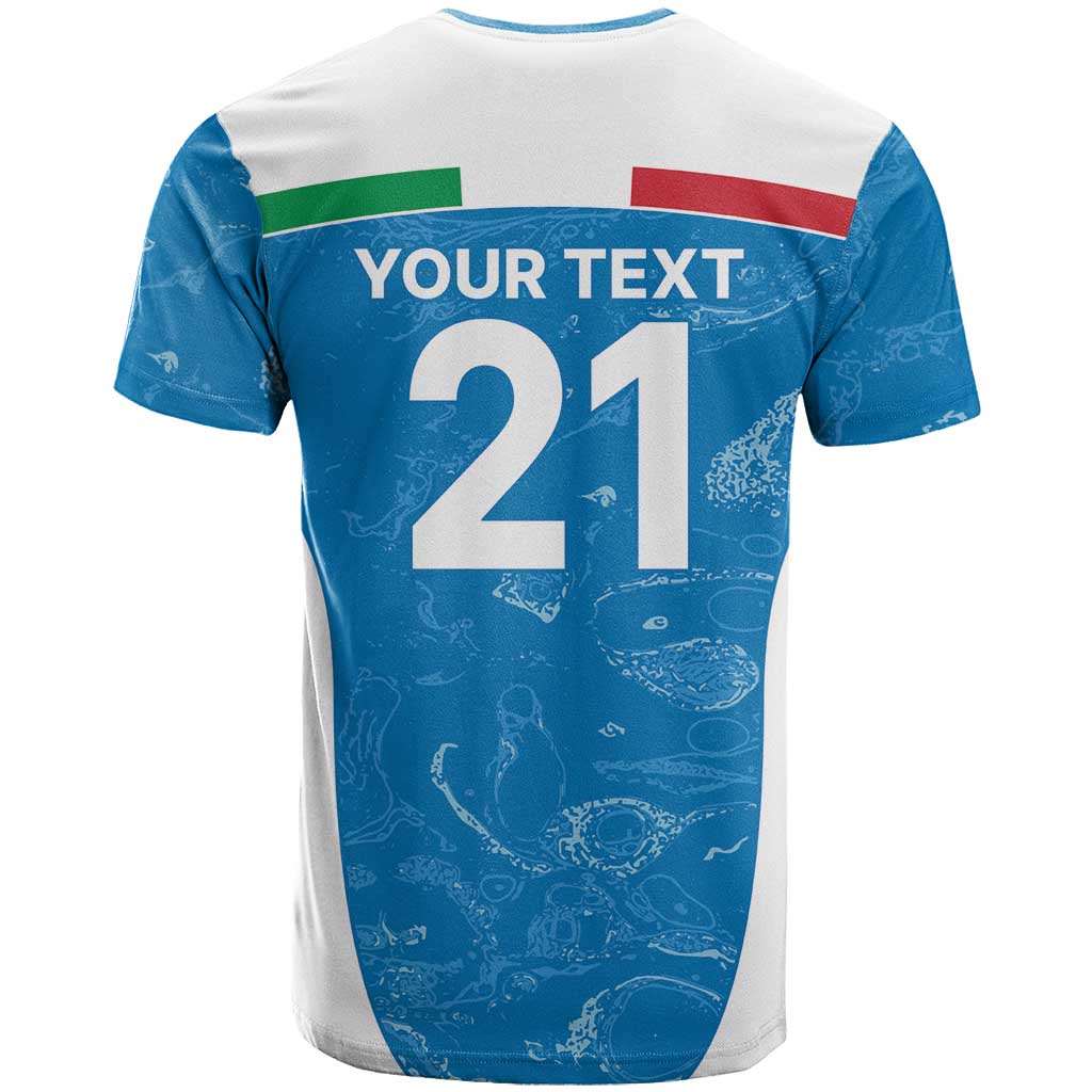 Custom Italy Cricket Spirit 2026 T-Shirt World T20 Edition Graphic Tee