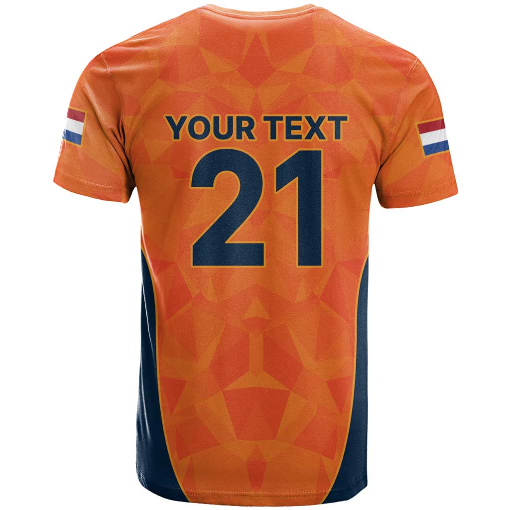 Custom Netherlands Cricket Spirit 2026 T-Shirt World T20 Edition Graphic Tee
