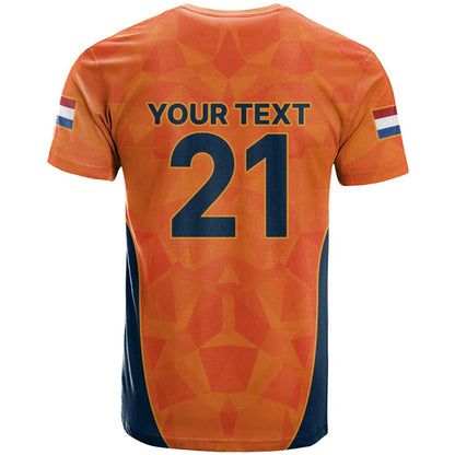 Custom Netherlands Cricket Spirit 2026 T-Shirt World T20 Edition Graphic Tee