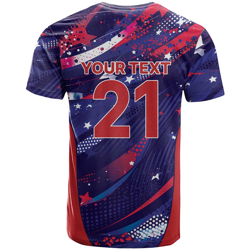 Custom United States Cricket Spirit 2026 T-Shirt World T20 Edition Graphic Tee