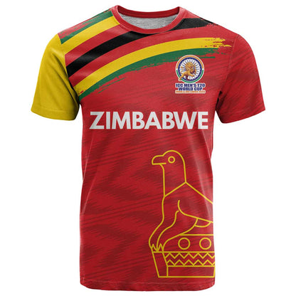 Custom Zimbabwe Cricket Spirit 2026 T-Shirt World T20 Edition Graphic Tee