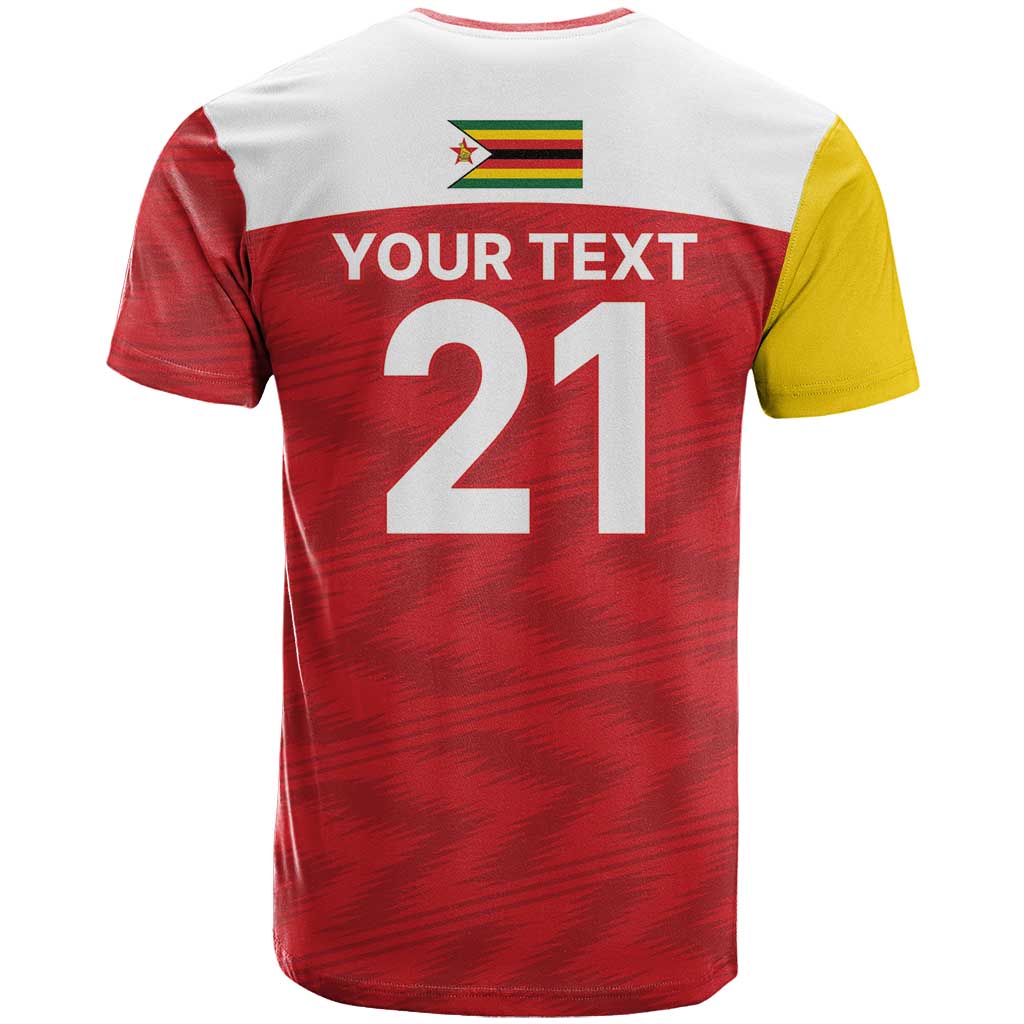 Custom Zimbabwe Cricket Spirit 2026 T-Shirt World T20 Edition Graphic Tee