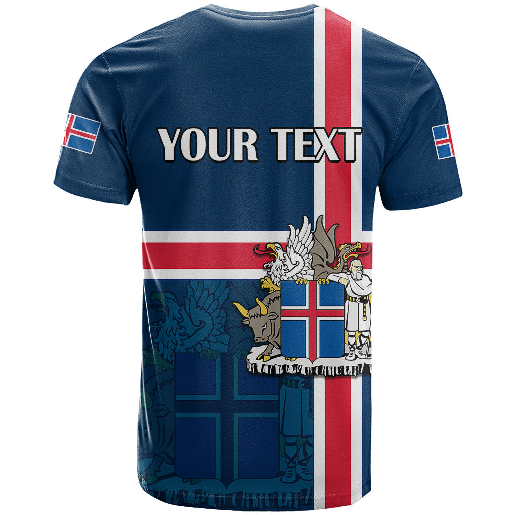 Custom Iceland T-Shirt Icelandic National Day Graphic Tee