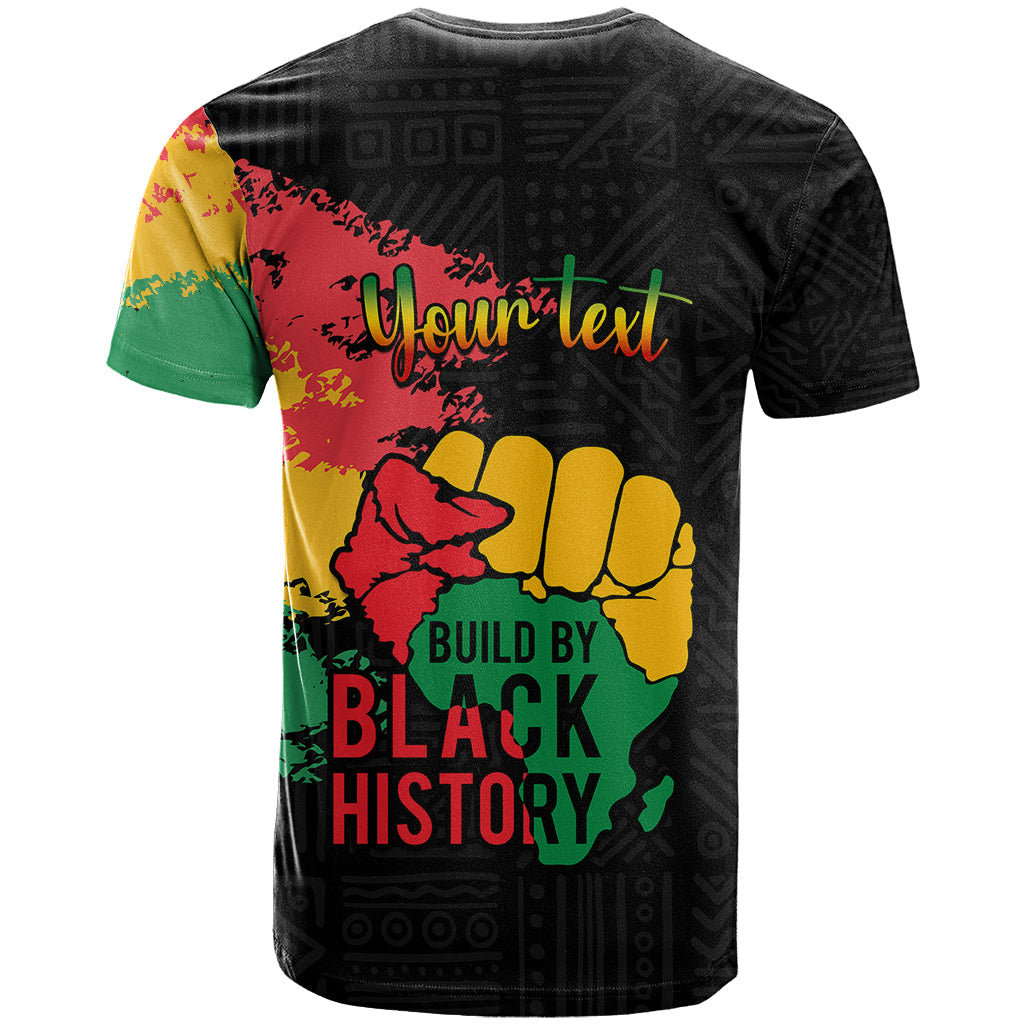 Custom Juneteenth T-Shirt Black Independence Day Black History Graphic Tee