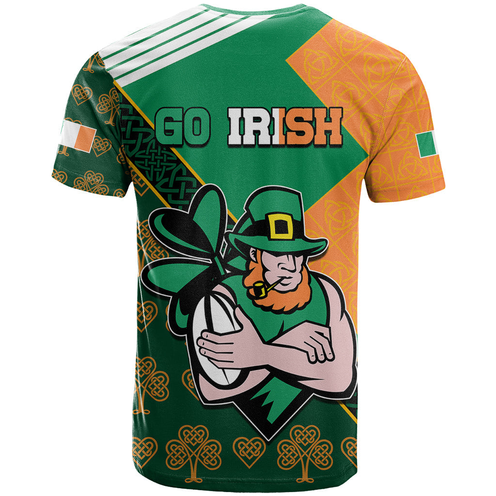 Ireland Rugby T-Shirt Go Irish Shamrock World Cup Graphic Tee