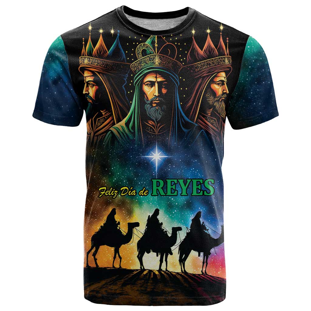 Feliz Dia De Reyes Three Kings Day T-Shirt Happy Epiphany Day Graphic Tee