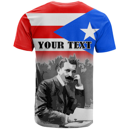 Custom Puerto Rico T-Shirt Happy Jose de Diego Day Graphic Tee