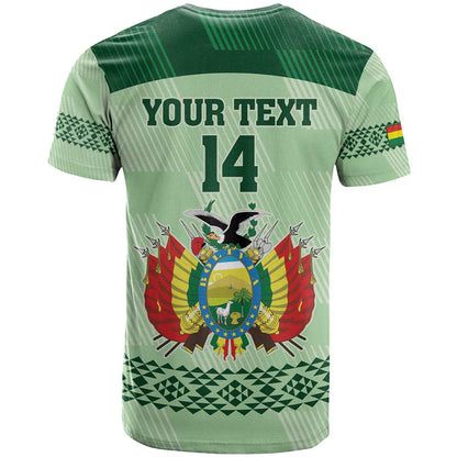 Custom La Verde Bolivia Football T-Shirt Est 1926 Newest Version Graphic Tee