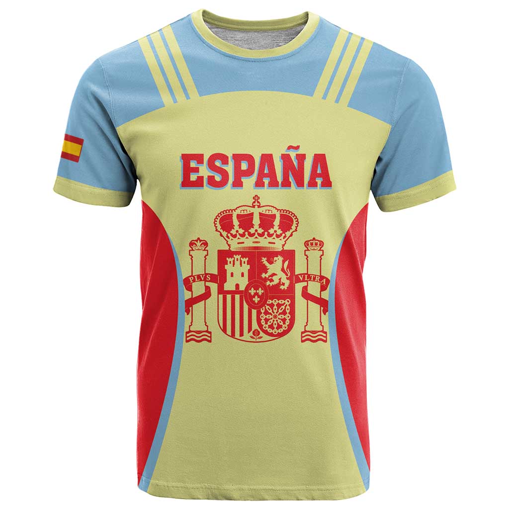 Spain 2026 Football Custom T-Shirt Espana La Roja Sporty Style Graphic Tee