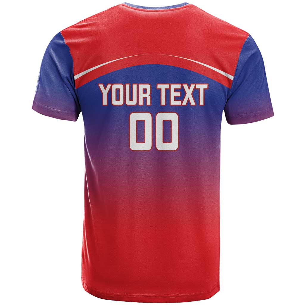 Custom Bengaluru India Cricket T-Shirt Go Champions Graphic Tee