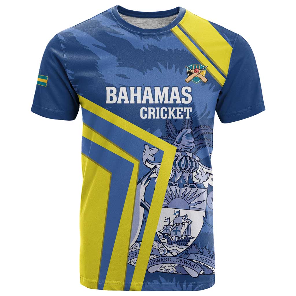 Custom The Bahamas Cricket T-Shirt Come On Bahamian Graphic Tee