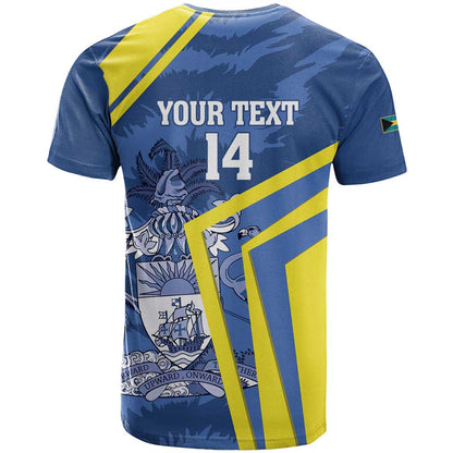 Custom The Bahamas Cricket T-Shirt Come On Bahamian Graphic Tee