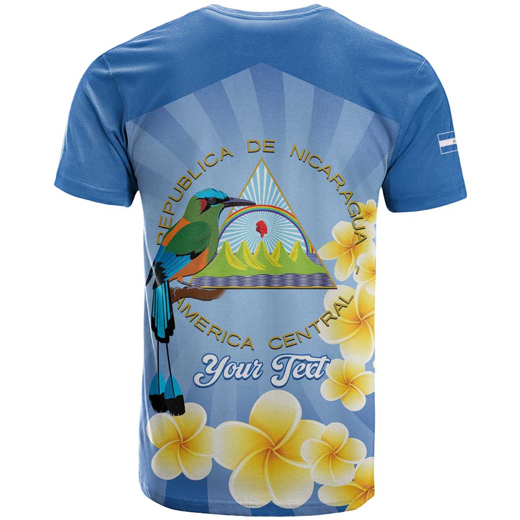 Personalized Nicaragua Independence Day T-Shirt 505 Proud Guardabarranco Sacuanjoche Graphic Tee