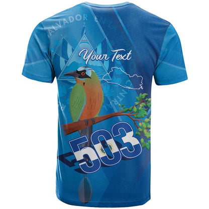 Personalized Que Viva El Salvador T-Shirt Guardabarranco 503 Independence Day Proud Graphic Tee