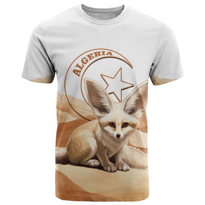 Fennec Fox Algeria T-Shirt Algerian Sahara Graphic Tee