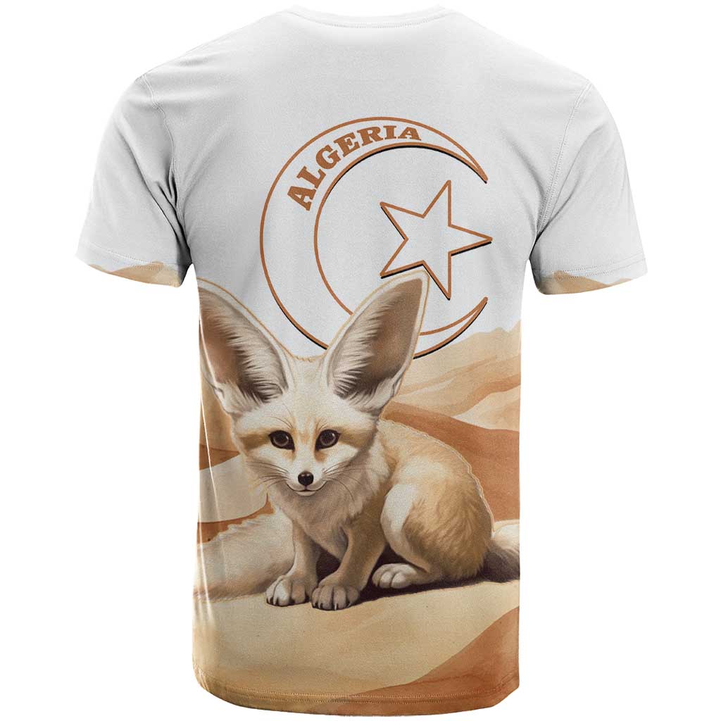 Fennec Fox Algeria T-Shirt Algerian Sahara Graphic Tee
