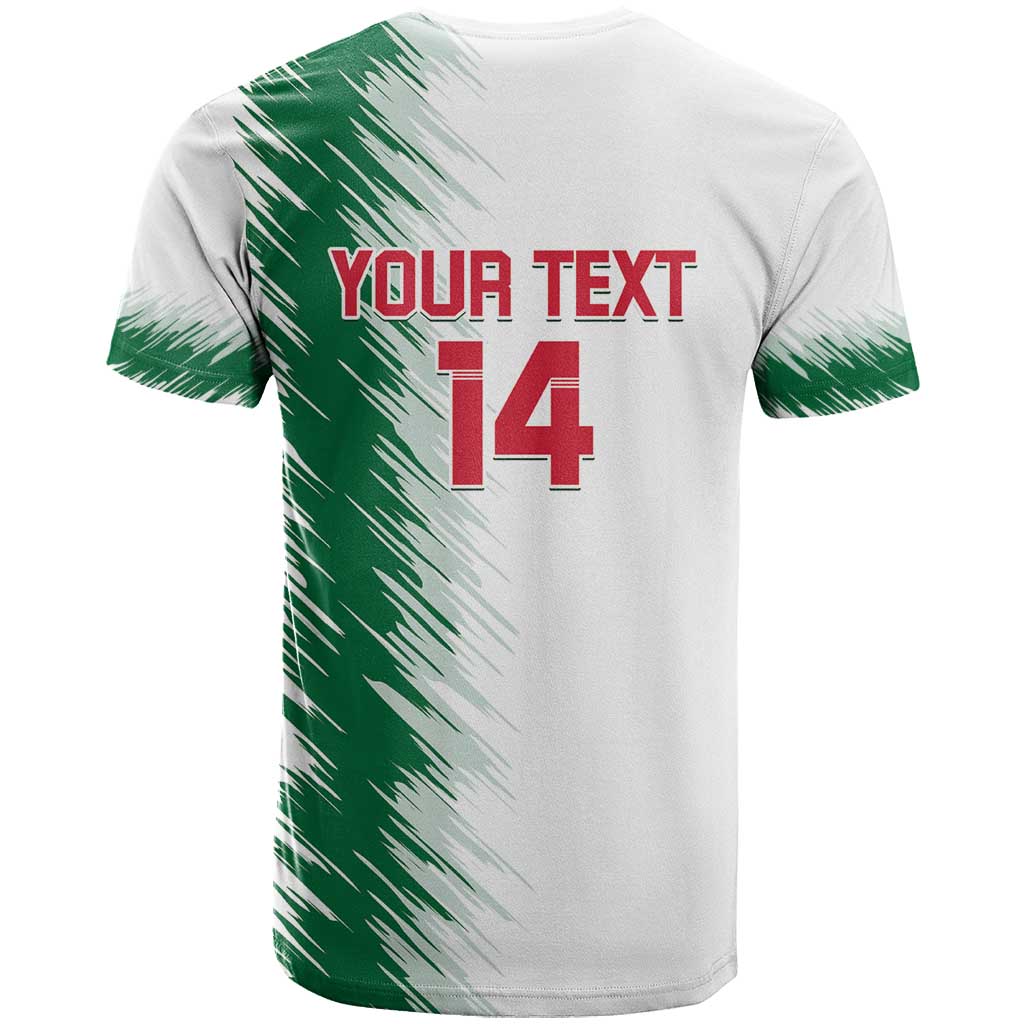 Custom Algeria Football T-Shirt Go The Greens Graphic Tee