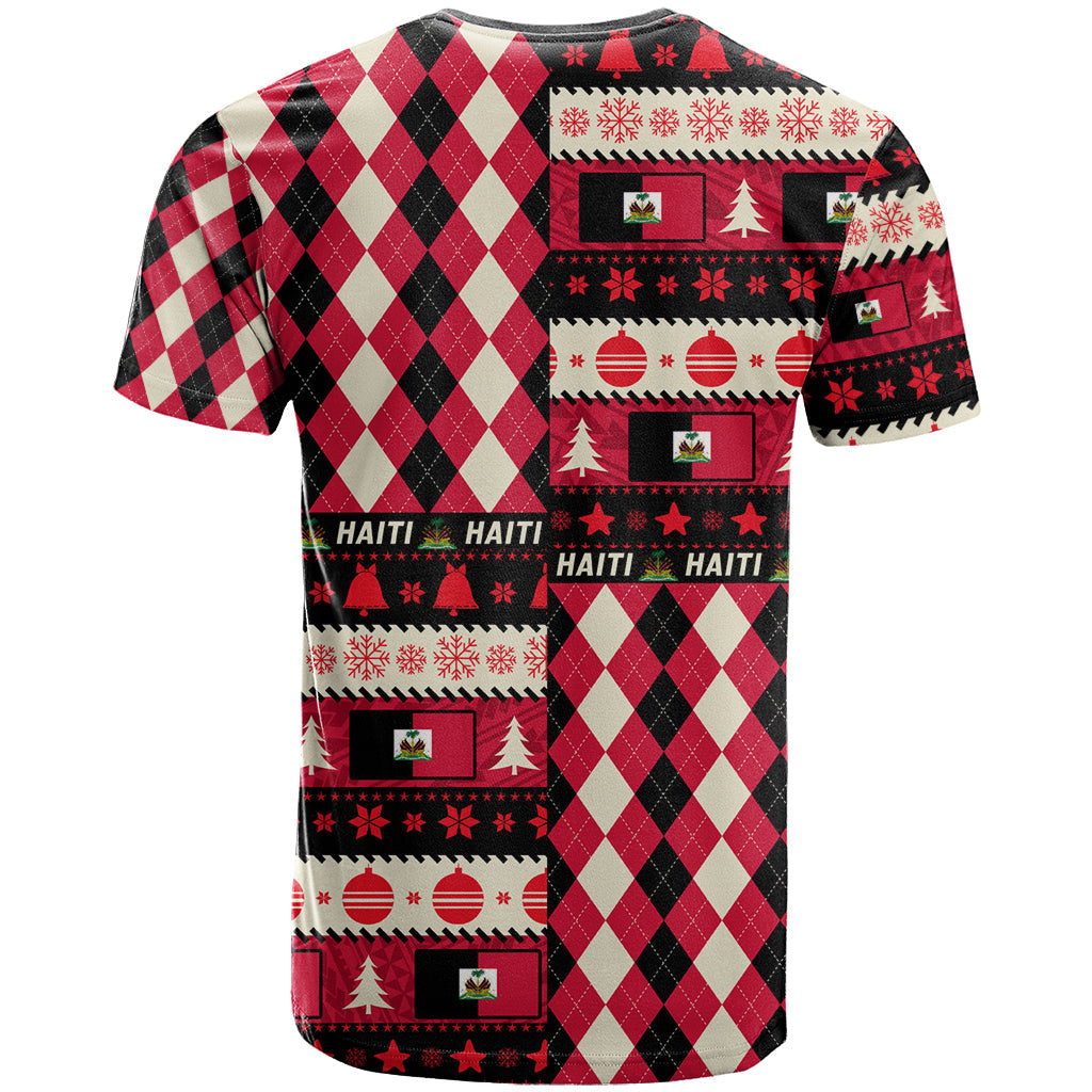 Haiti 1964 Christmas T-Shirt Jwaye Nowe With Coat Of Arms Graphic Tee