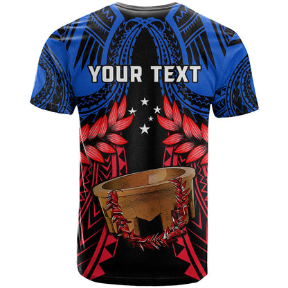 Personalised Samoa T-Shirt Heritage Festival Samoan Tattoo With Ula Fala Kava Bowl Graphic Tee
