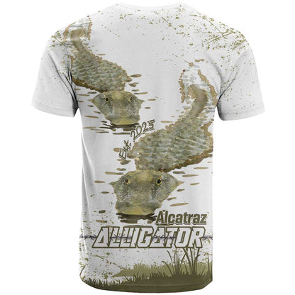 Everglades Florida Alligators T-Shirt Alcatraz Est 2025 Graphic Tee