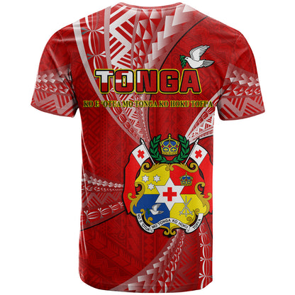 Tonga T-Shirt Happy 53rd Independence Anniversary Tongan Pattern Graphic Tee