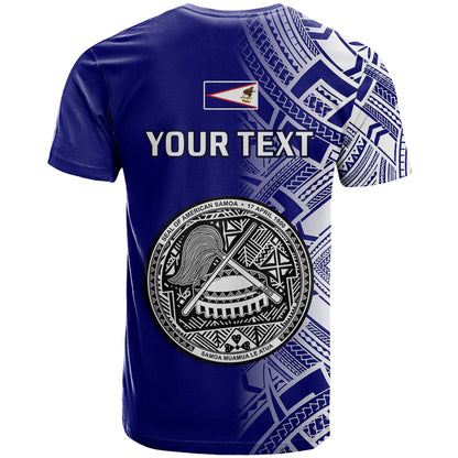 Personalised American Samoa T-Shirt July 4 Independence Day Graphic Tee