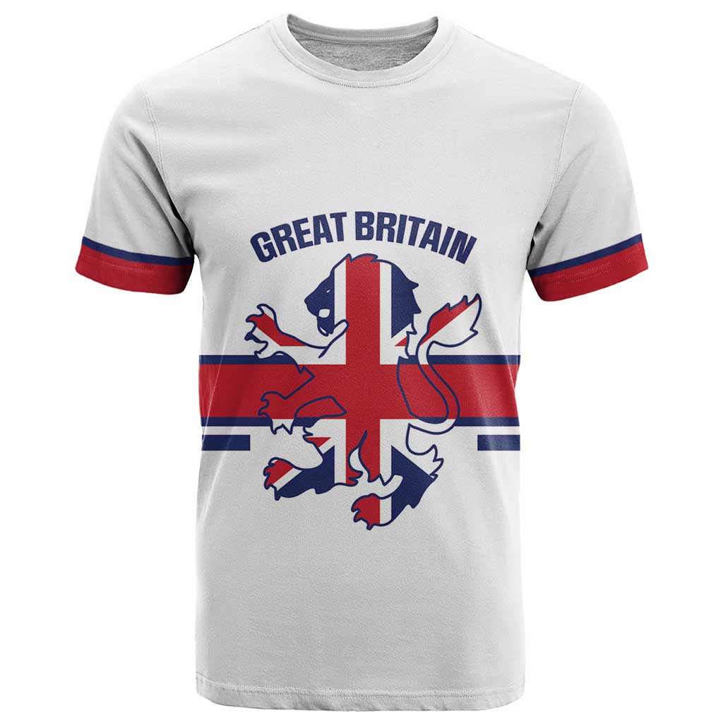 Custom Great Britain Hockey T-Shirt 2025 Go Champions Graphic Tee