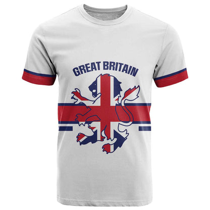 Custom Great Britain Hockey T-Shirt 2025 Go Champions Graphic Tee