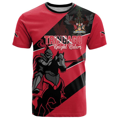 Custom Trinidad and Tobago Cricket T-Shirt Come On Trinbago Knight Riders Graphic Tee