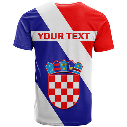 Personalised June 25 Croatia T-Shirt Independence Day Hrvatska Coat Of Arms 32nd Anniversary Graphic Tee