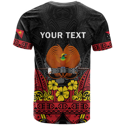 Personalised Independence Day Papua New Guinea T-Shirt PNG Bird of Paradise 48th Anniversary Graphic Tee