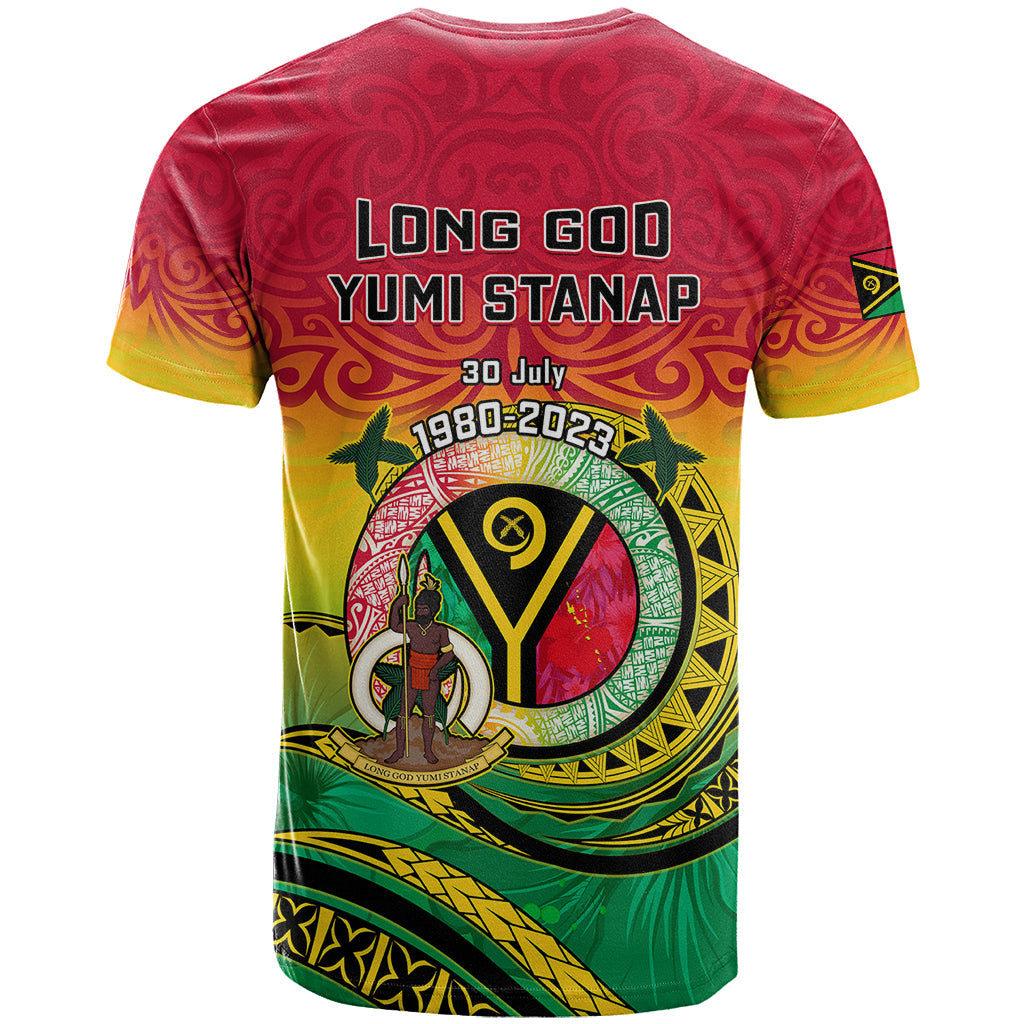 Vanuatu T-Shirt Yumi 43 Hapi Independens Dei Graphic Tee