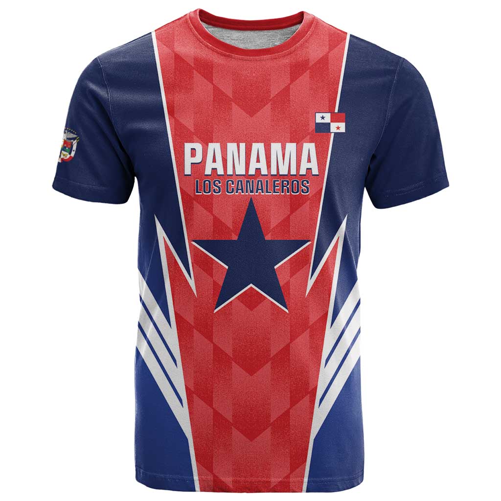 Custom Panama Football T-Shirt 2025 Vamos Los Canaleros Graphic Tee