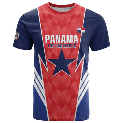 Custom Panama Football T-Shirt 2025 Vamos Los Canaleros Graphic Tee