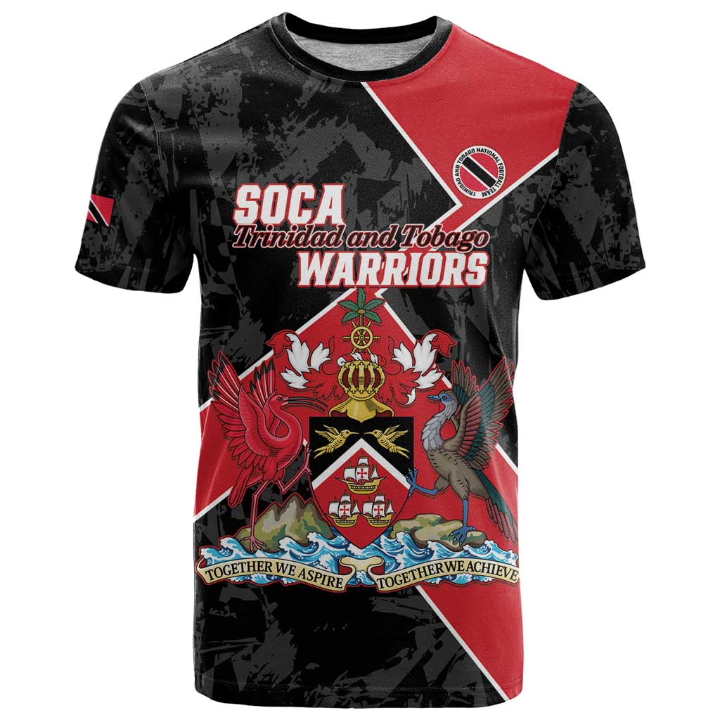 Custom Trinidad and Tobago Football T-Shirt 2025 Go Soca Warriors Graphic Tee