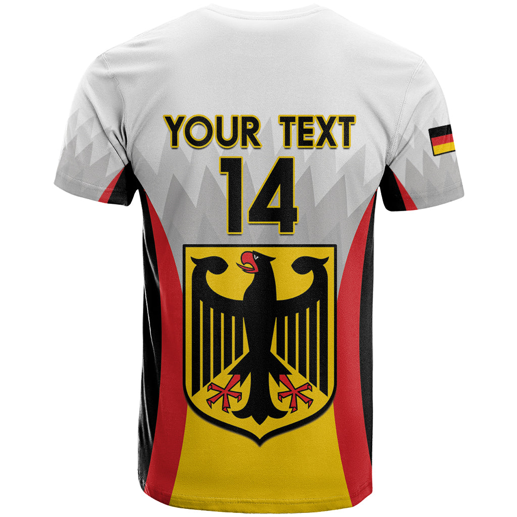 Custom Germany Football T-Shirt 2024 Nationalelf - White Version Graphic Tee