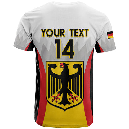 Custom Germany Football T-Shirt 2024 Nationalelf - White Version Graphic Tee