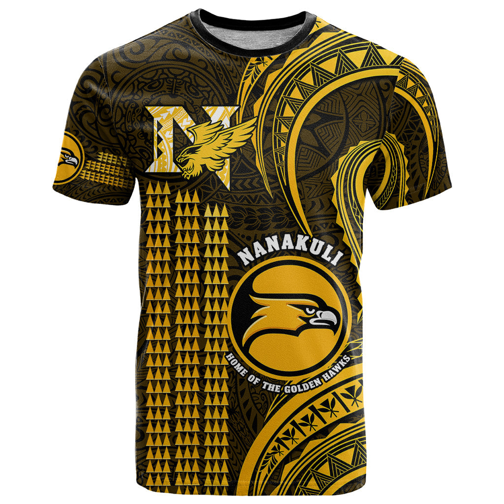 Hawaii Nanakuli High And Intermediate School T-Shirt Polynesian Kakau Pattern Graphic Tee