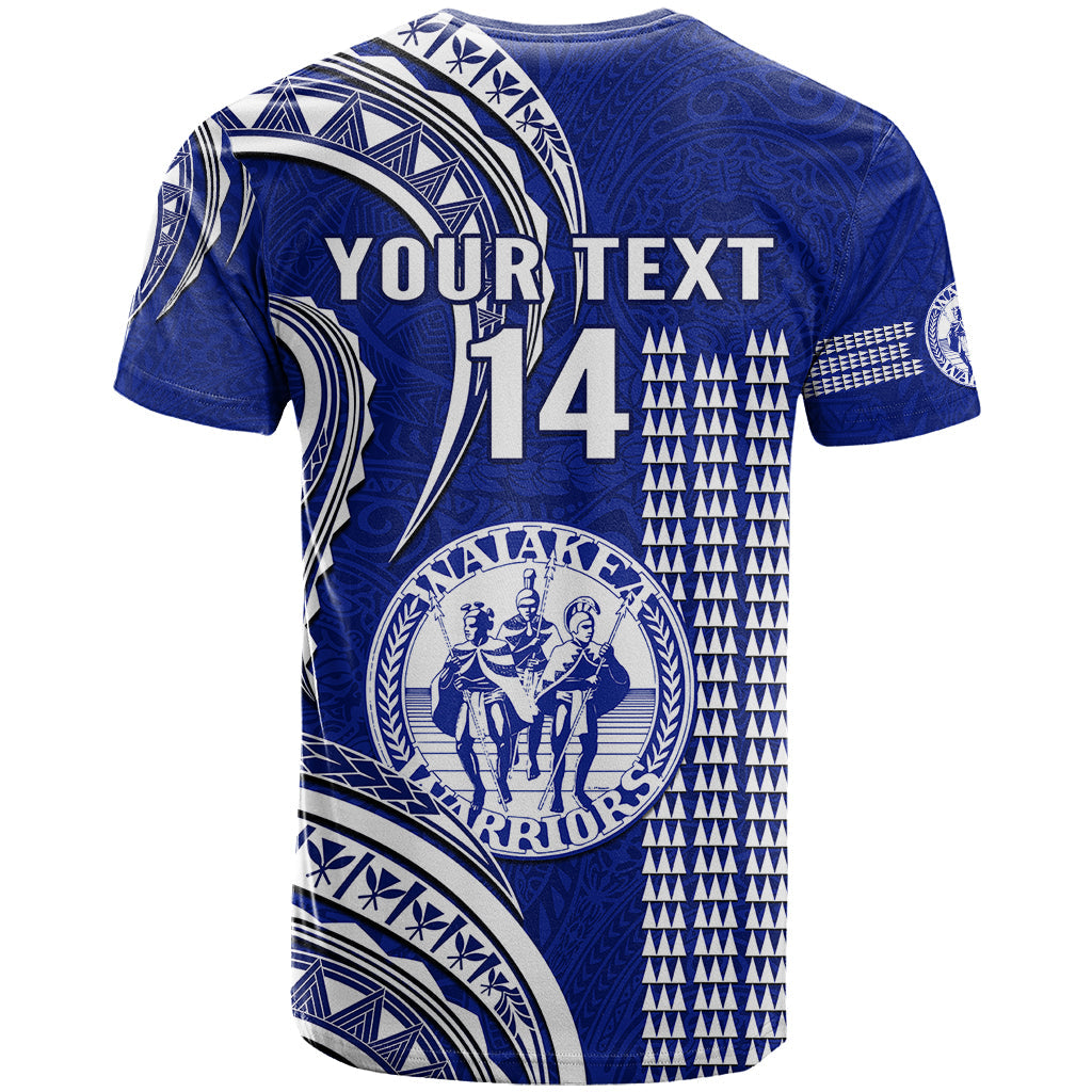 Personalised Hawaii Waiakea High School T-Shirt Polynesian Kakau Pattern Graphic Tee