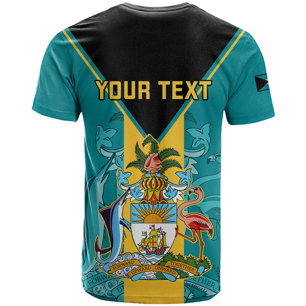 Personalised Bahamas T-Shirt Happy Bahamian Emancipation Day Graphic Tee