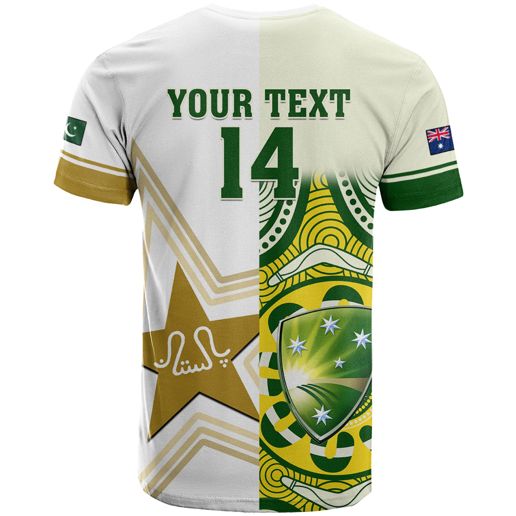 Custom Australia And Pakistan Cricket T-Shirt Boxing Day Test Aussie With Shaheens Graphic Tee