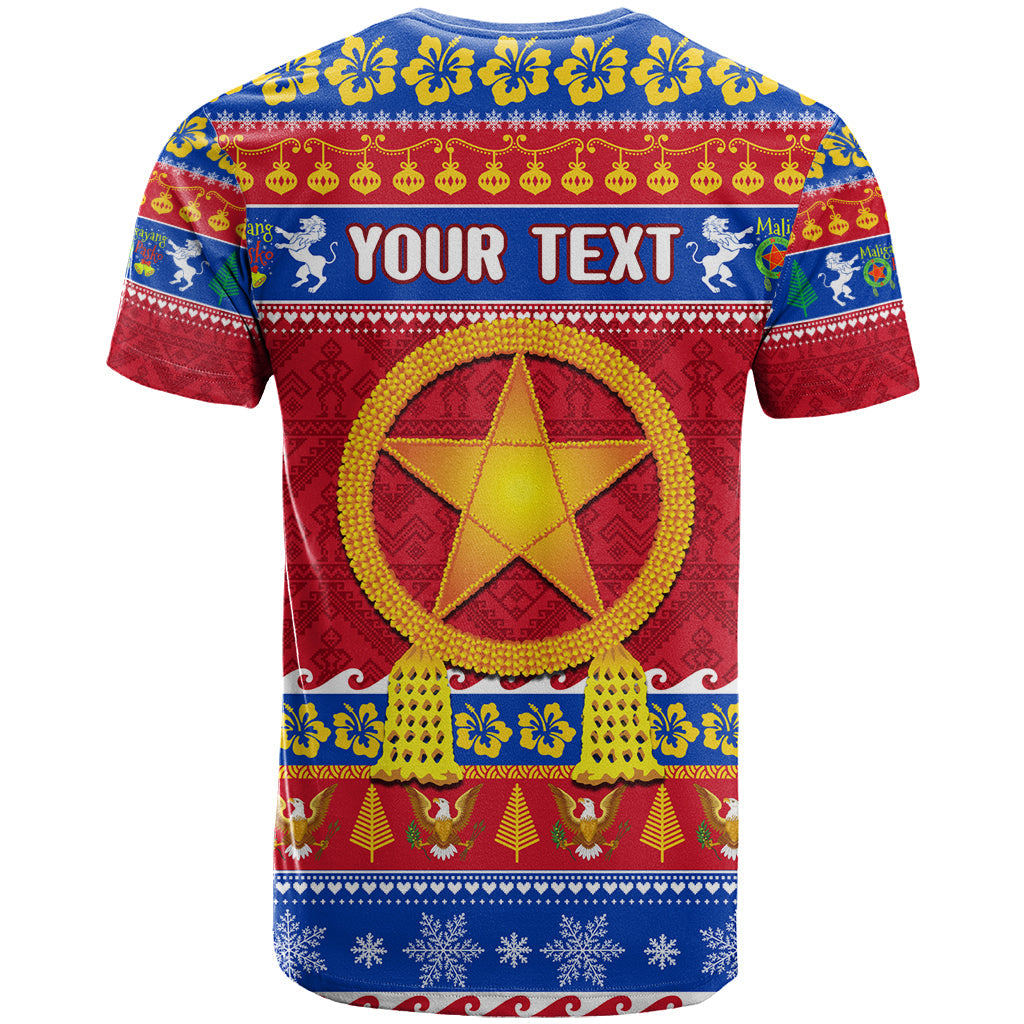 Custom Philippines Christmas T-Shirt Filipino Parol Maligayang Pasko Graphic Tee