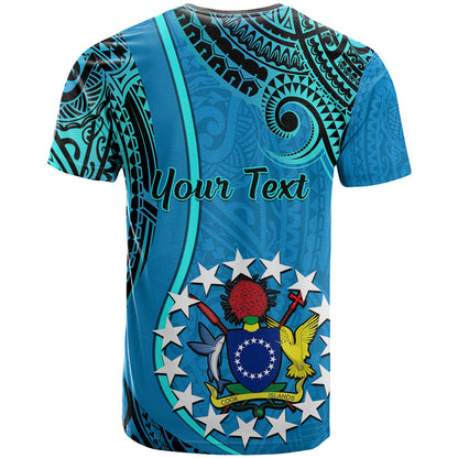 Personalised 13 March Penrhyn Island Gospel Day T-Shirt Cook Islands Tribal Pattern Graphic Tee