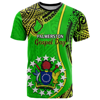 25 May Palmerston Island Gospel Day T-Shirt Cook Islands Tribal Pattern Graphic Tee