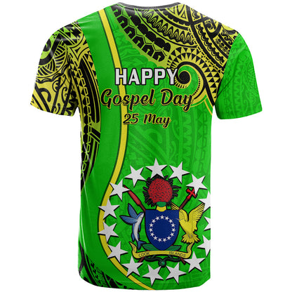 25 May Palmerston Island Gospel Day T-Shirt Cook Islands Tribal Pattern Graphic Tee