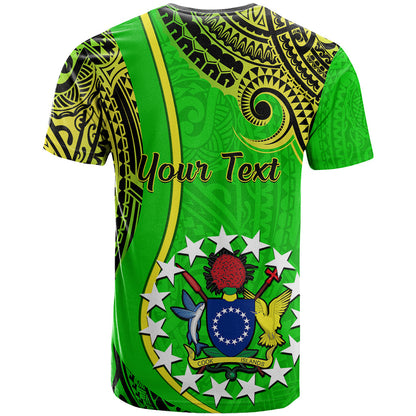 Personalised 25 May Palmerston Island Gospel Day T-Shirt Cook Islands Tribal Pattern Graphic Tee
